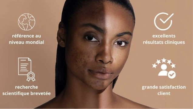 soin du visage teint irrégulier, taches dermo-esthtique centre dermoEclat Bouc Bel Air